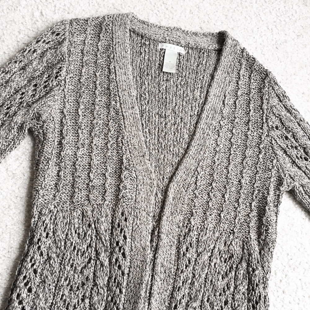 Neutral Open Cardigan - Picture 2 of 3